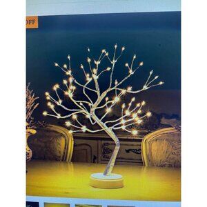 Twinkling Tree Fairy Light Spirit Tree With Warm LED Lights & Gold Accents For H